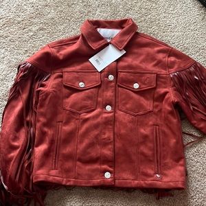 Juicy Couture Fringed Jacket